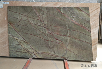 ★綠橡木化石LM-U848-5  |精選大理石石材|綠色大理石